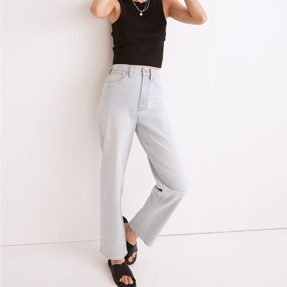 The Perfect Vintage Straight Jean in Mosedale Wash size 29